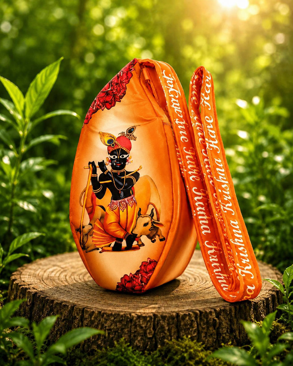 Radharaman bead bag(orange)