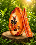 Radharaman bead bag(orange)