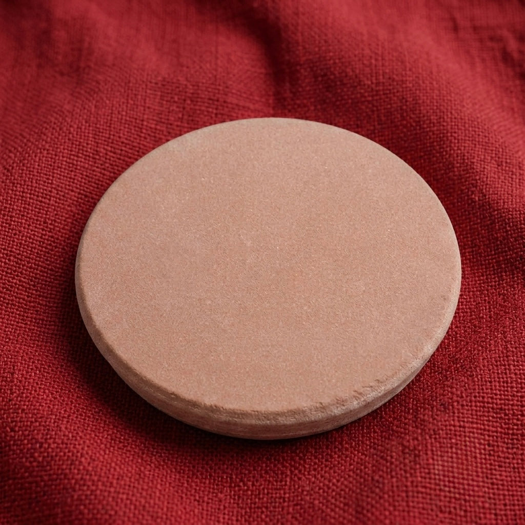 Stone Chandan Rubbing chakla  For Preparing ( Chandan & Black Sri Tilak )