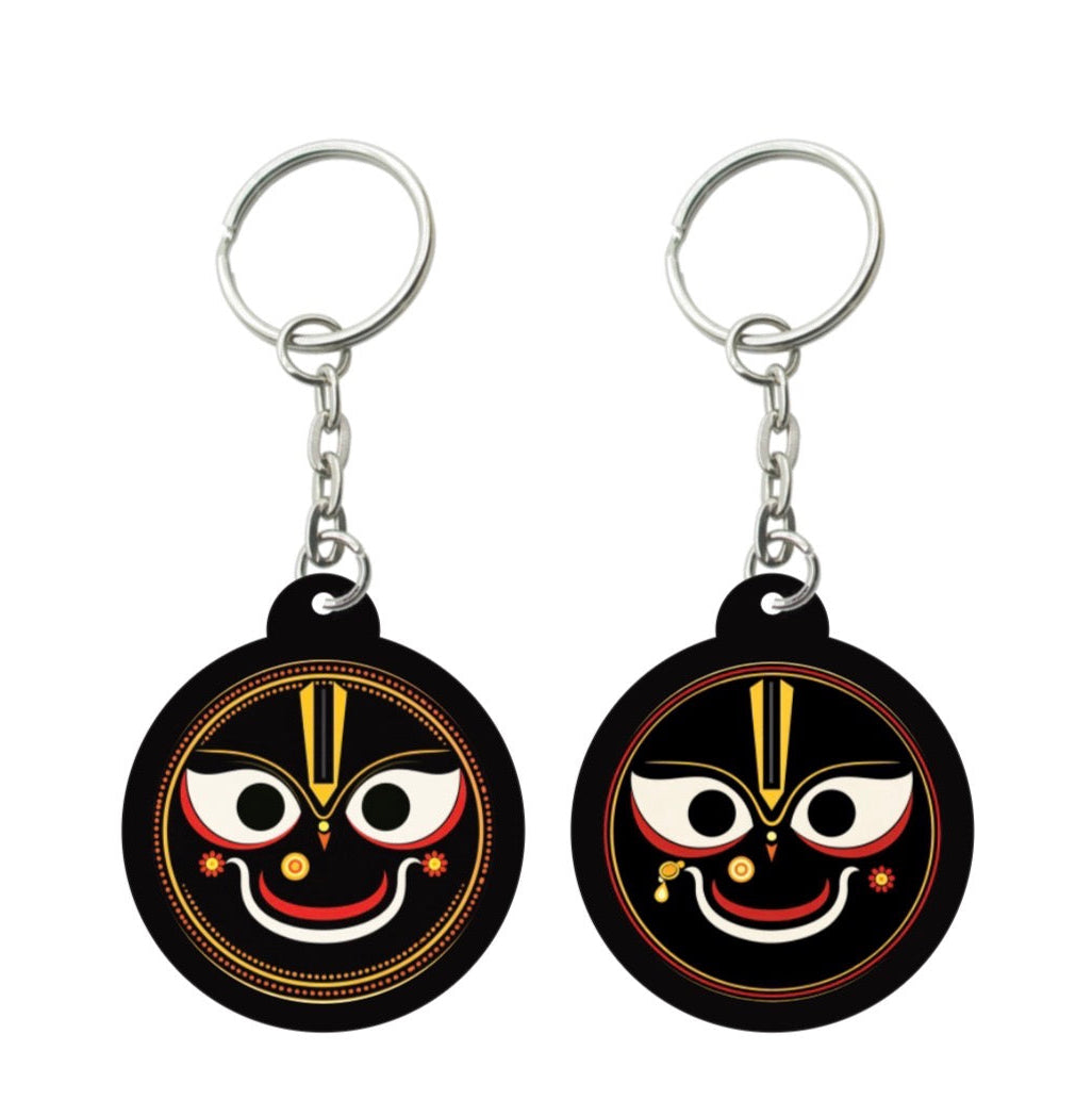 Radharaman lal ju key chain black