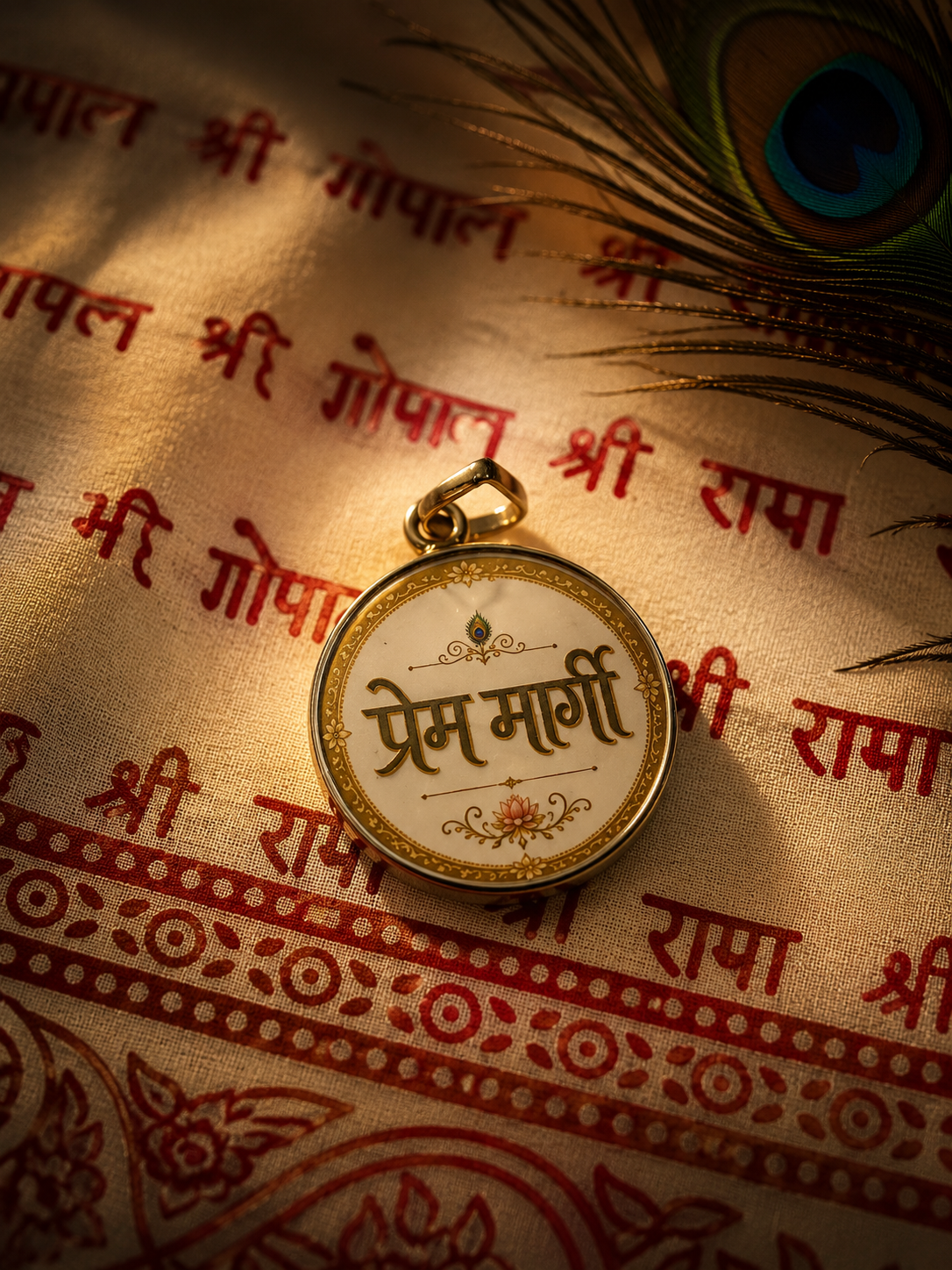 Prem margi german silver locket