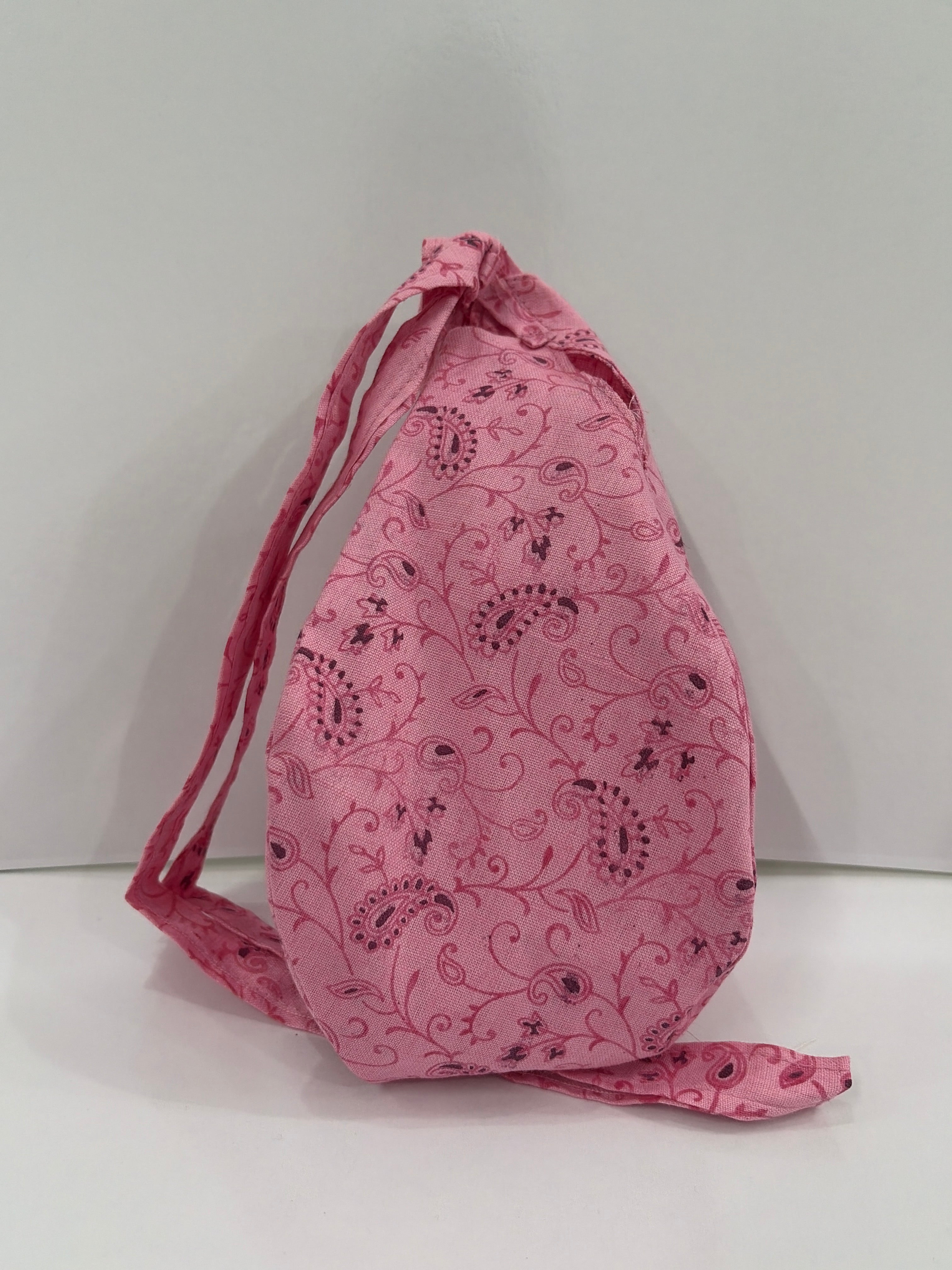 Bead Bag Pink Color (Designer Print)