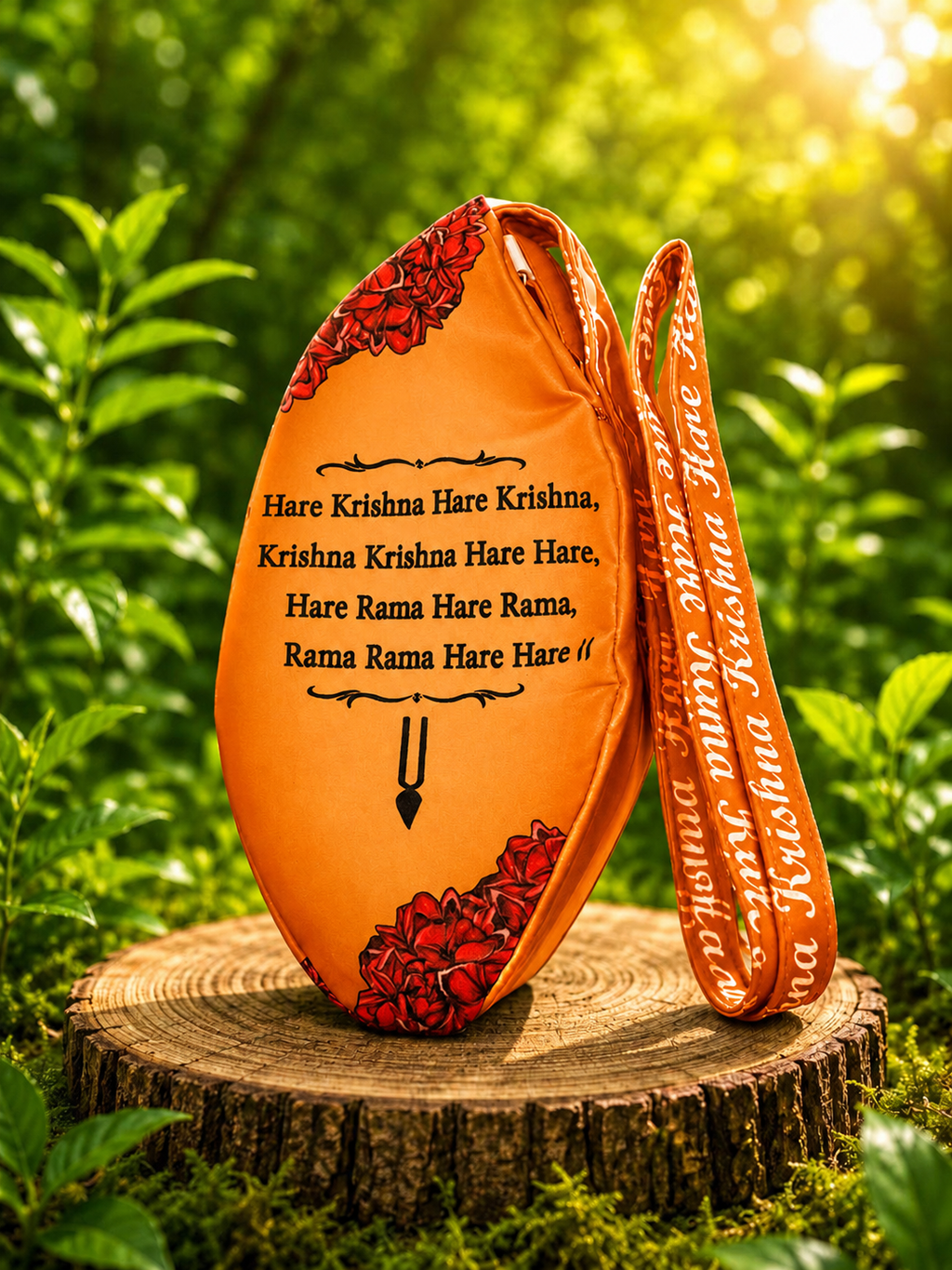 Radharaman bead bag(orange)