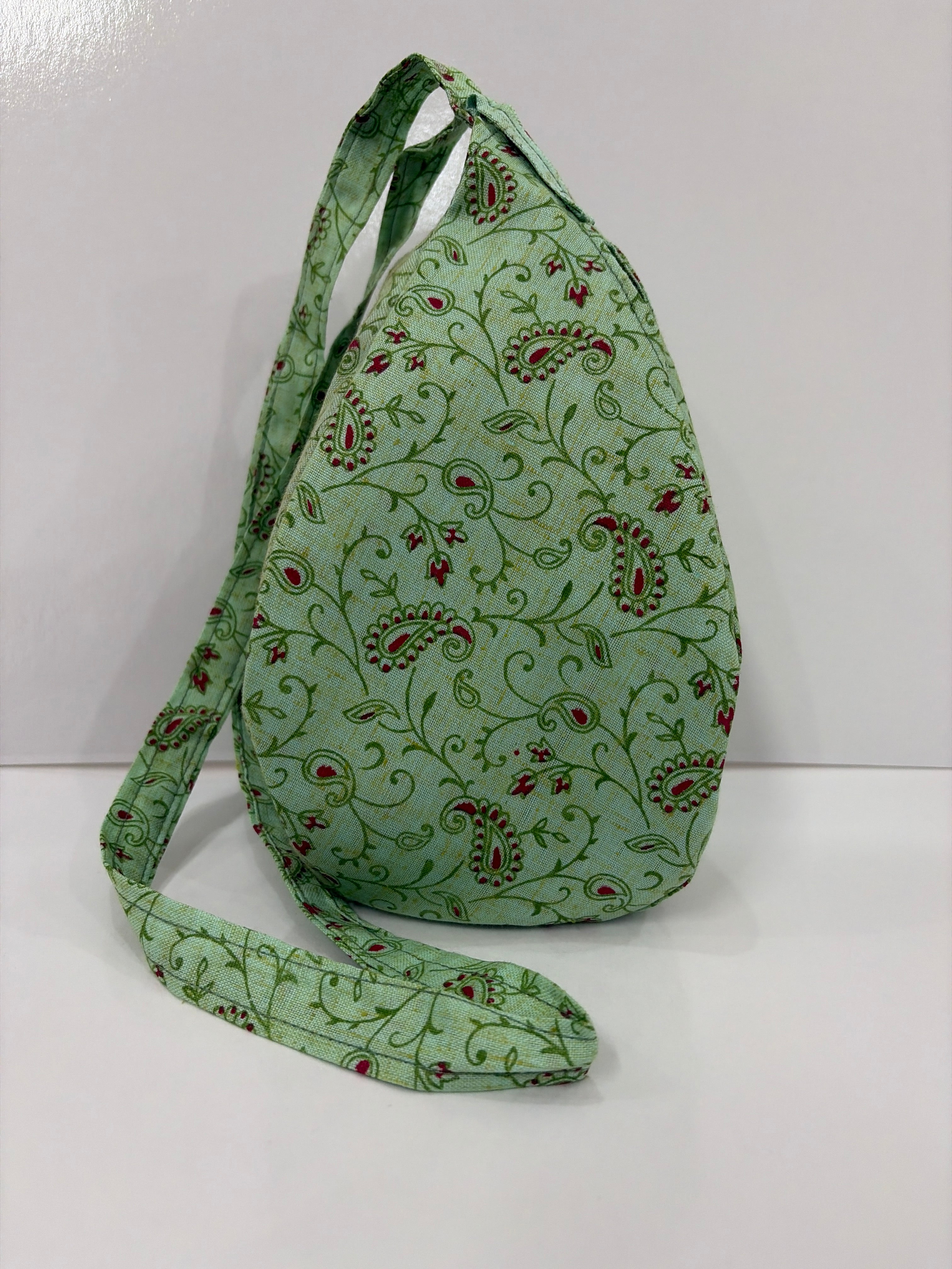 Bead Bag Light Green Colour (Designer Print)