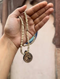Jagannath ji print pure tulsi locket with tulsi kanthi
