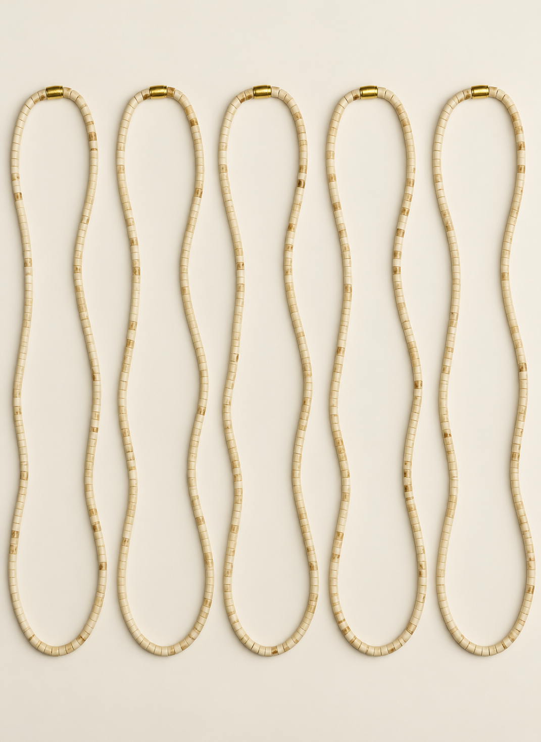 Pure Tulsi ji Kanthi mala - 1 Round ( Simple ) pack of 5
