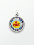 Shri Radha Name Double Sided Locket