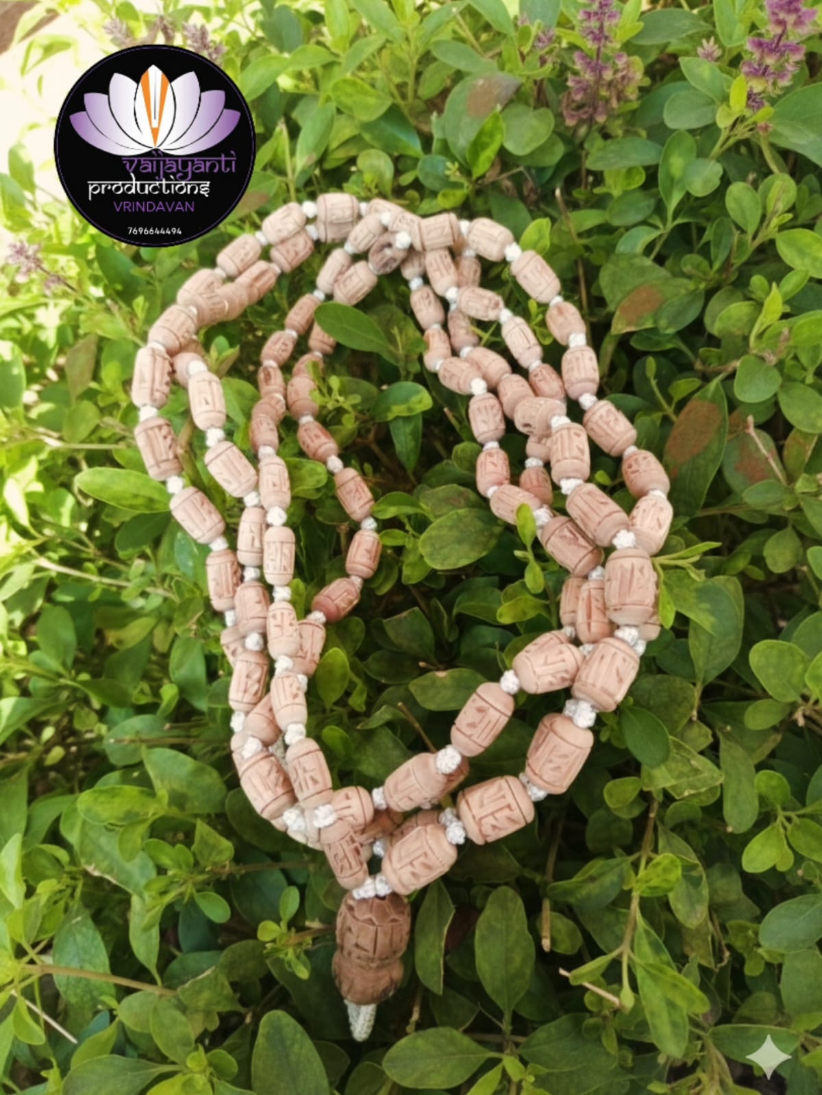 Pure Tulsi ji Japa mala - 108 Beads