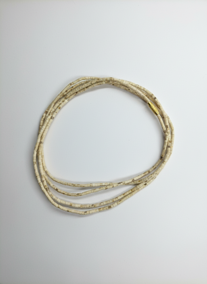 Pure Tulsi ji Kanthi mala - 2 Rounds (Simple)