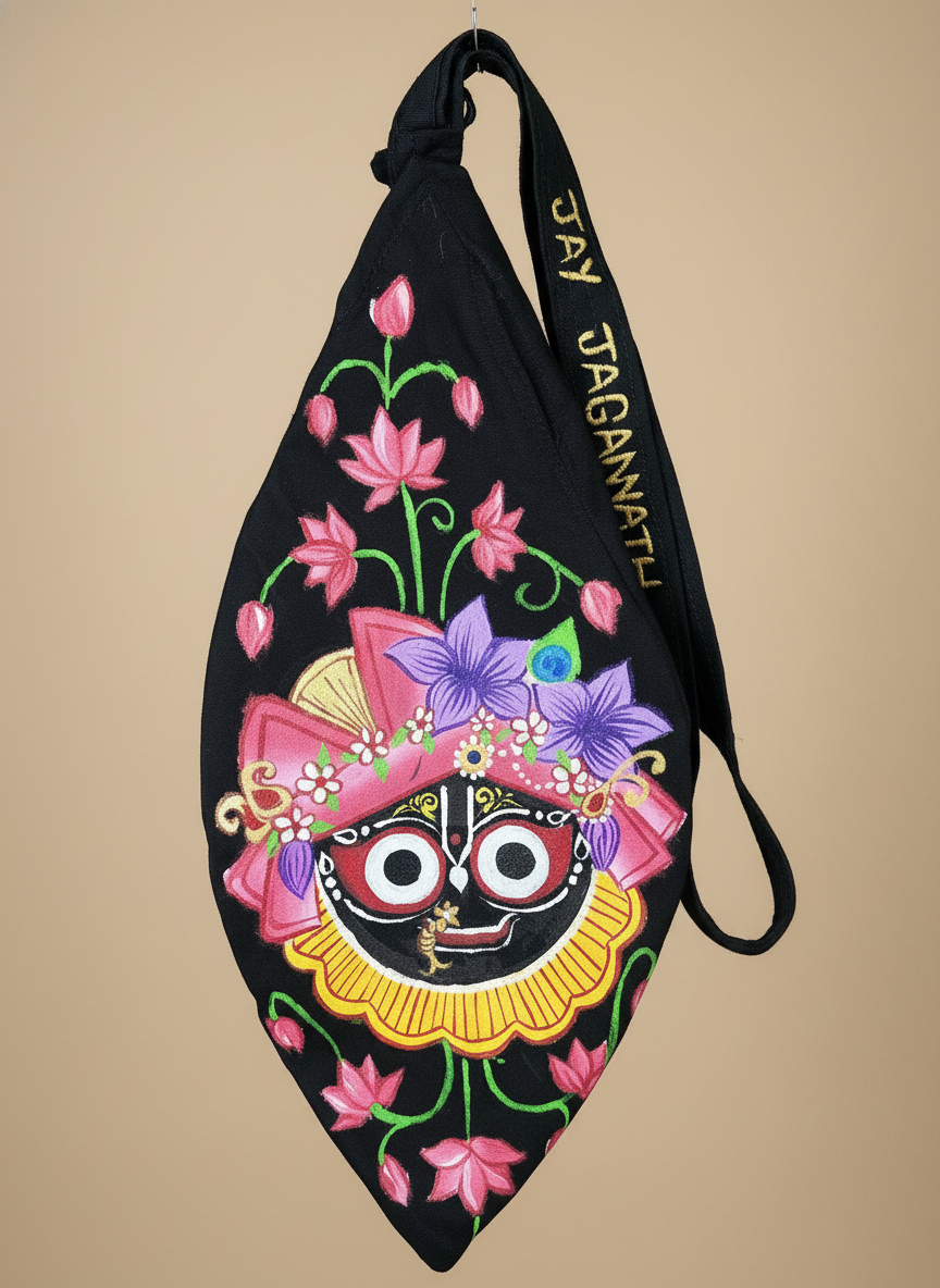 Handpainted Japa bag