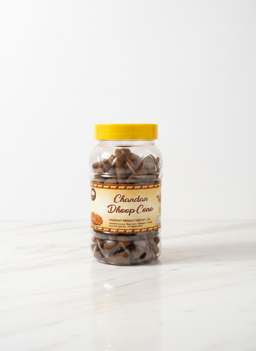 Organic Chandan Dhoop Cone