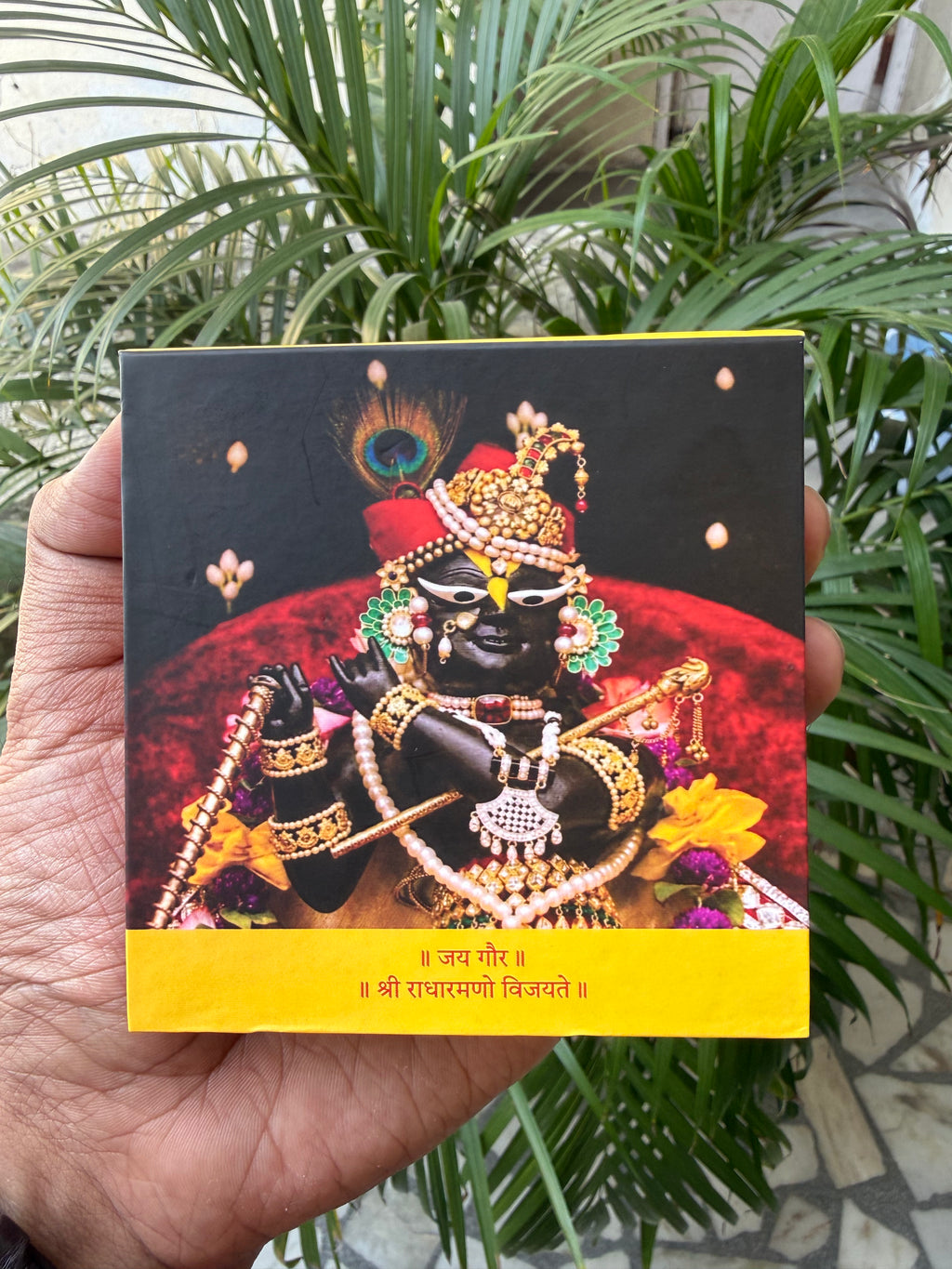 Sri Radharaman Silver Coin | Best for Diwali Gifting and Sewa